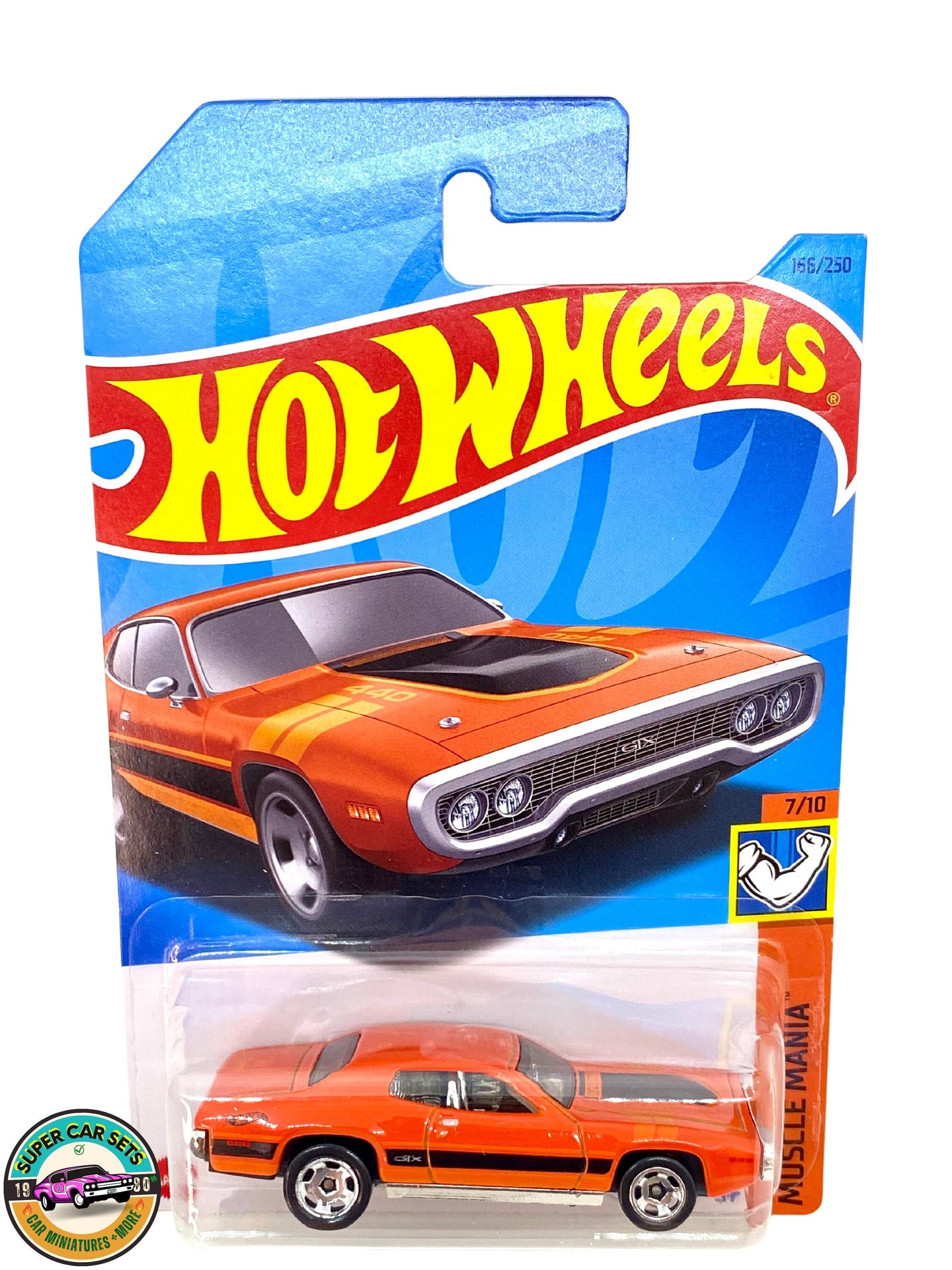 71 Plymouth GTX (orange colour) - Hot Wheels Muscle Mania (7/10)