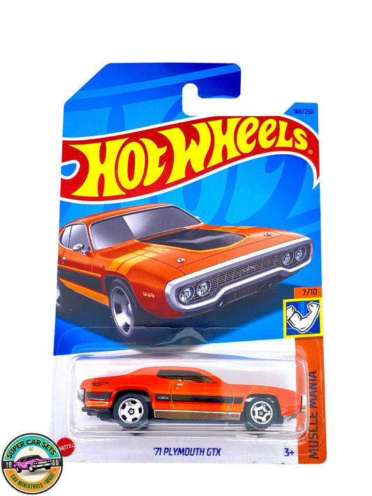 71 Plymouth GTX – (7/10) – Muscle Mania Hot Wheels