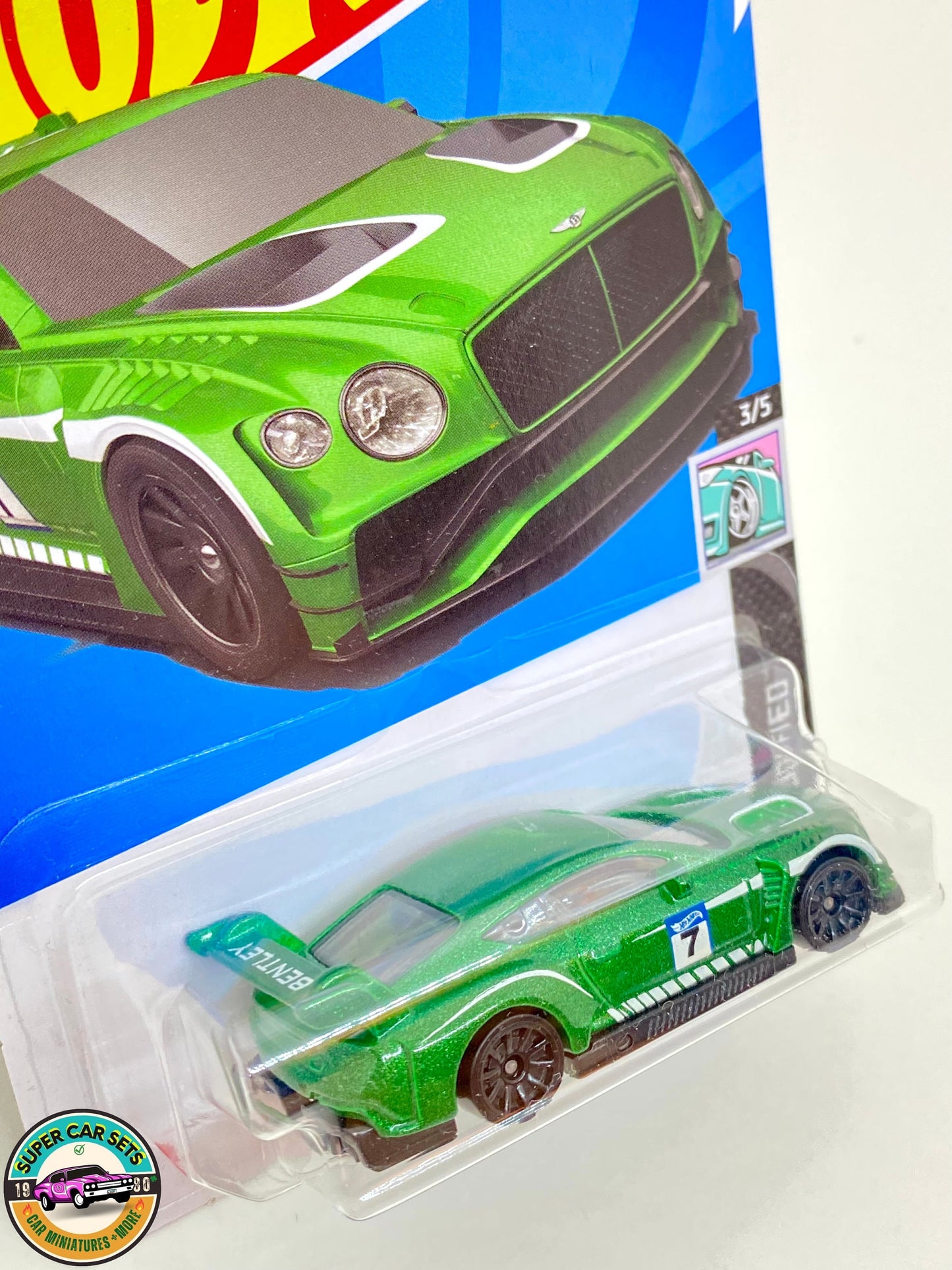 2018 Bentley Continental GT3 - Hot Wheels - 2023 HW Modified - (3/5)