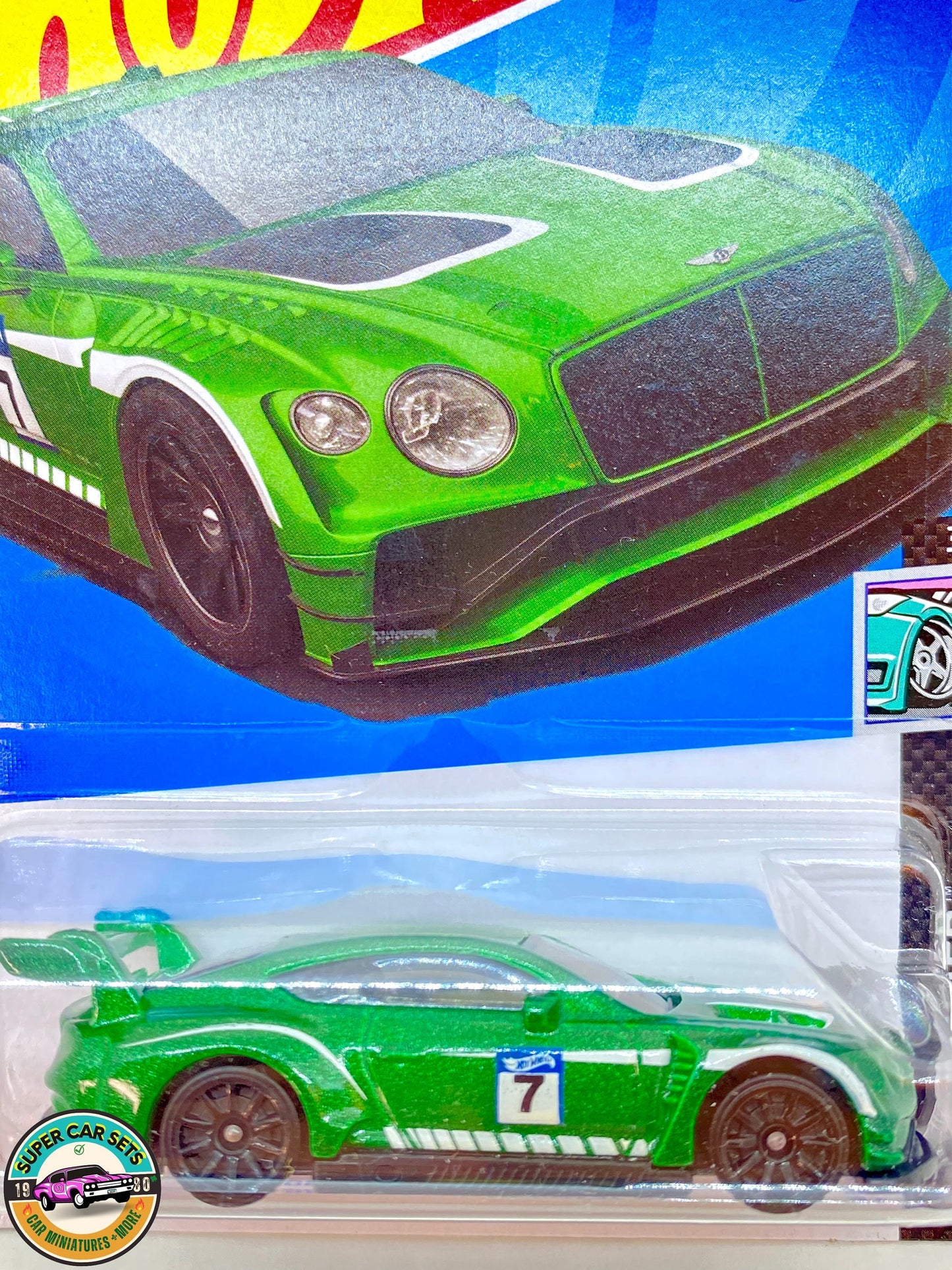 Bentley Continental GT3 2018 - Hot Wheels - 2023 HW modifié - (3/5)