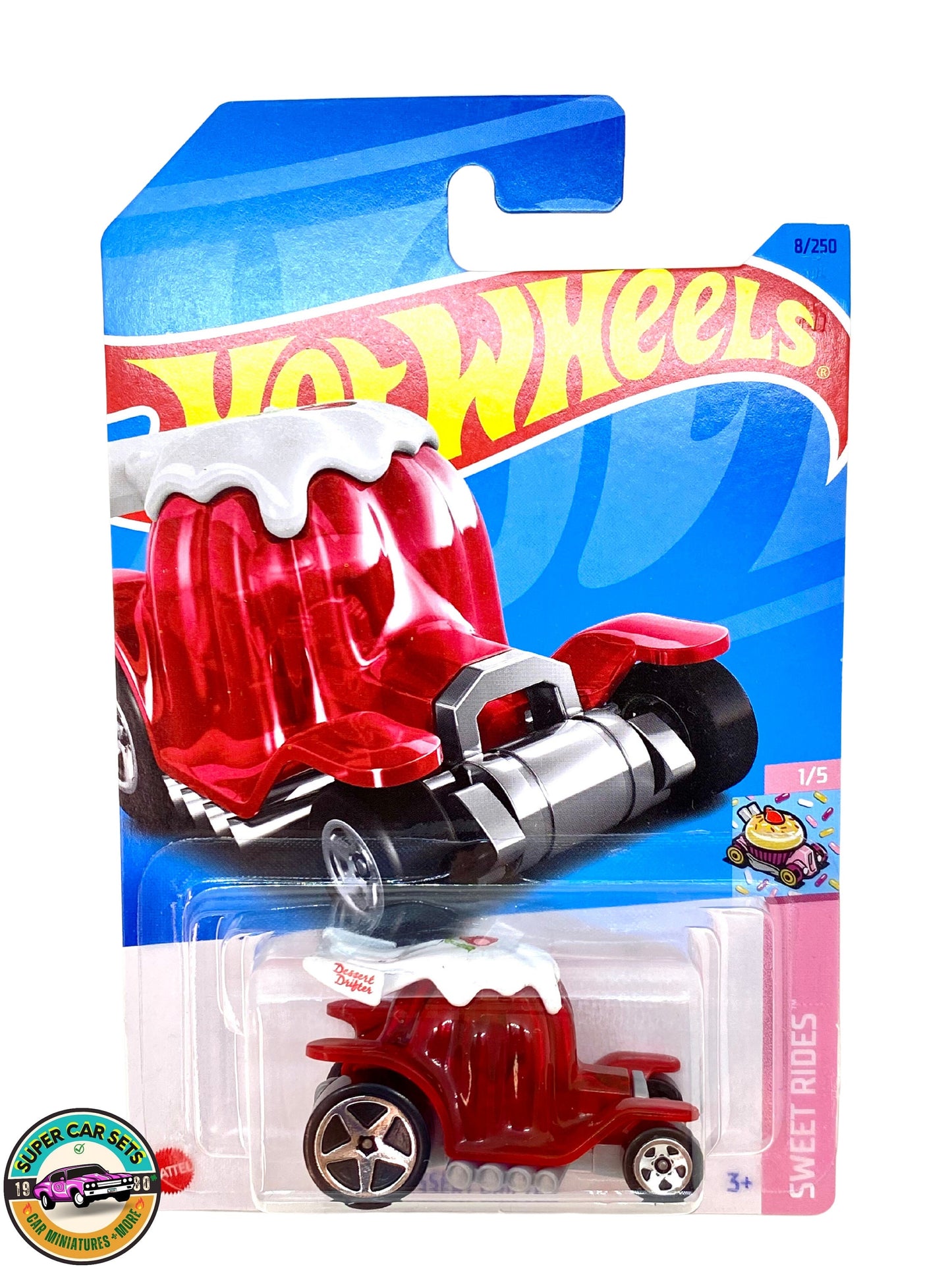 Dessert Drifter (rot) - Hot Wheels - Sweet Rides - 2023 (1/5)