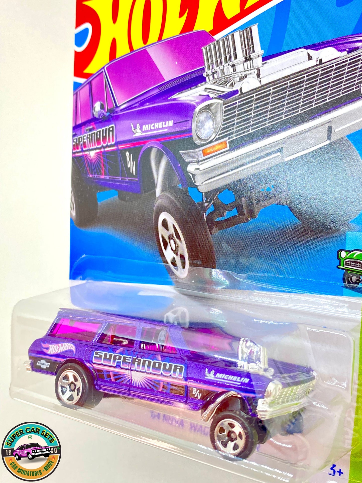 64 Nova Wagon Gasser - Hot Wheels - HW Gassers - 2023 (2/5)