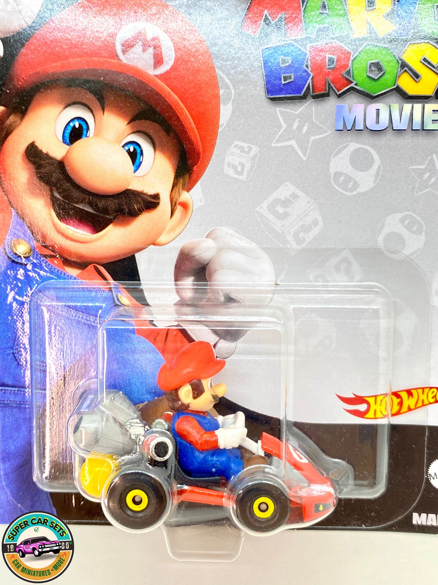 The Super Mario Brothers Movie - Mario (Kart) - Hot Wheels Premium