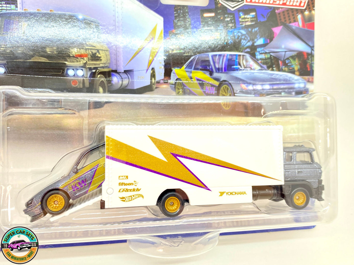 Nissan Silvia (S13) + Sakura Sprinter – Hot Wheels Team Transport