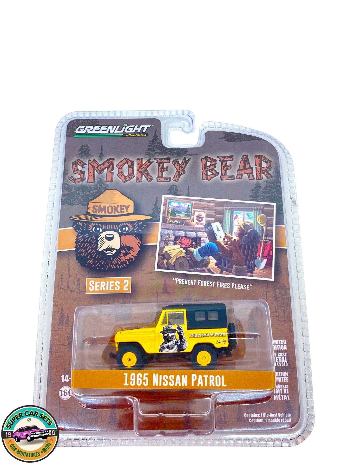 Smokey Bear Serie 2 - Nissan Patrol 1965 réalisé par Greenlight