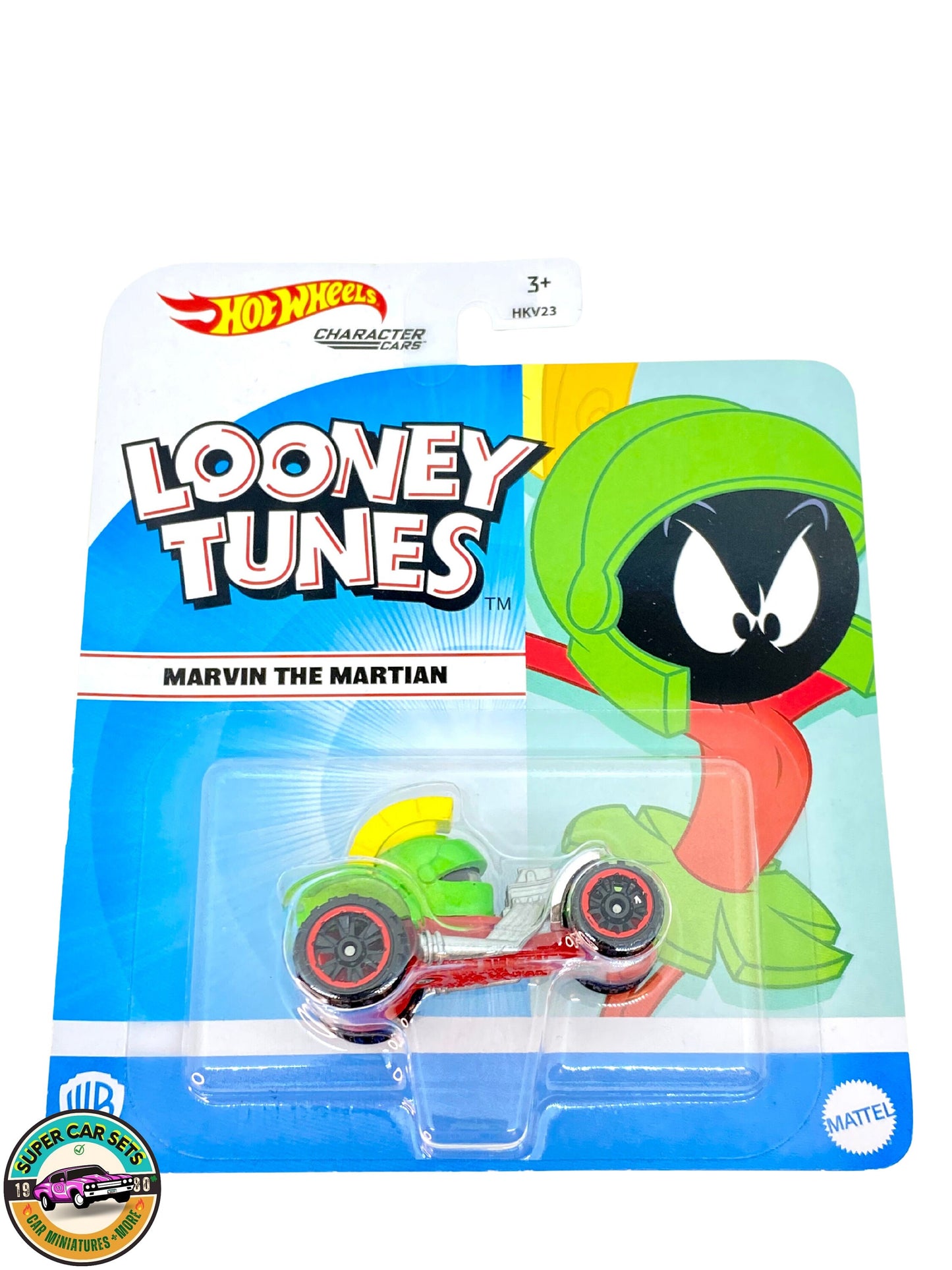 Marvin le Martien - Looney Tunes - Voitures de personnages Hot Wheels