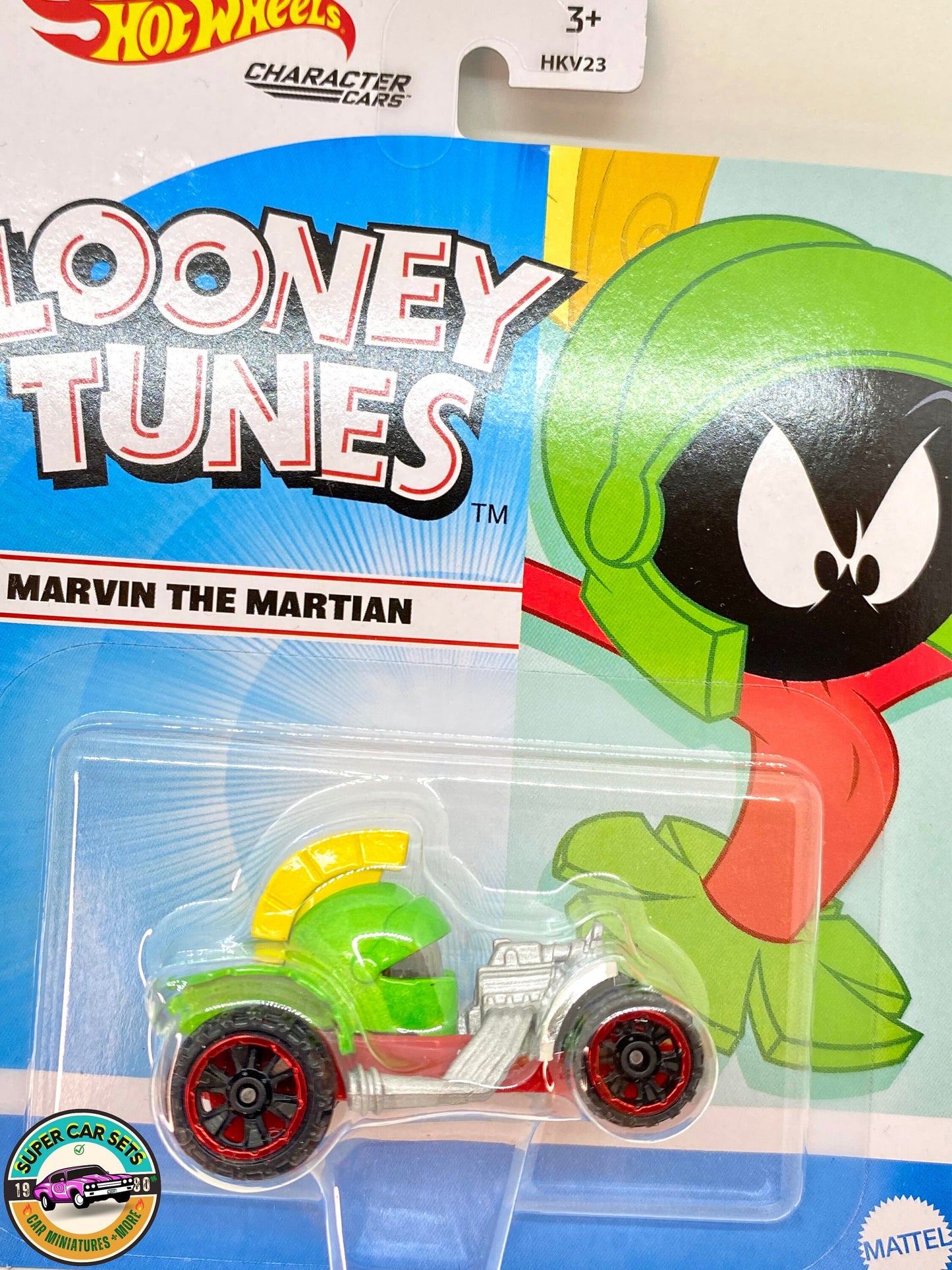 Marvin le Martien - Looney Tunes - Voitures de personnages Hot Wheels