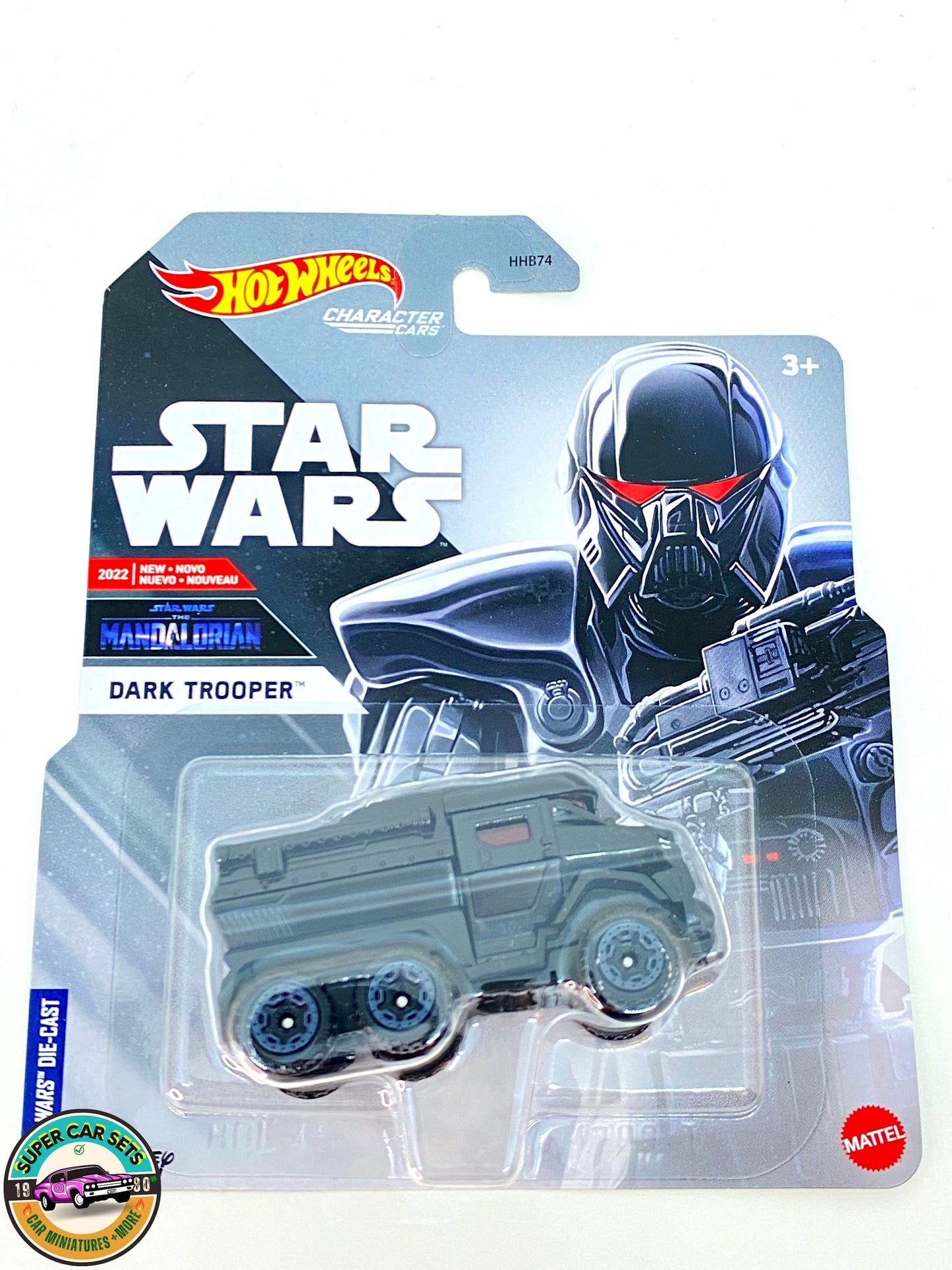 Star Wars – Dark Trooper – Hot Wheels Charakterautos