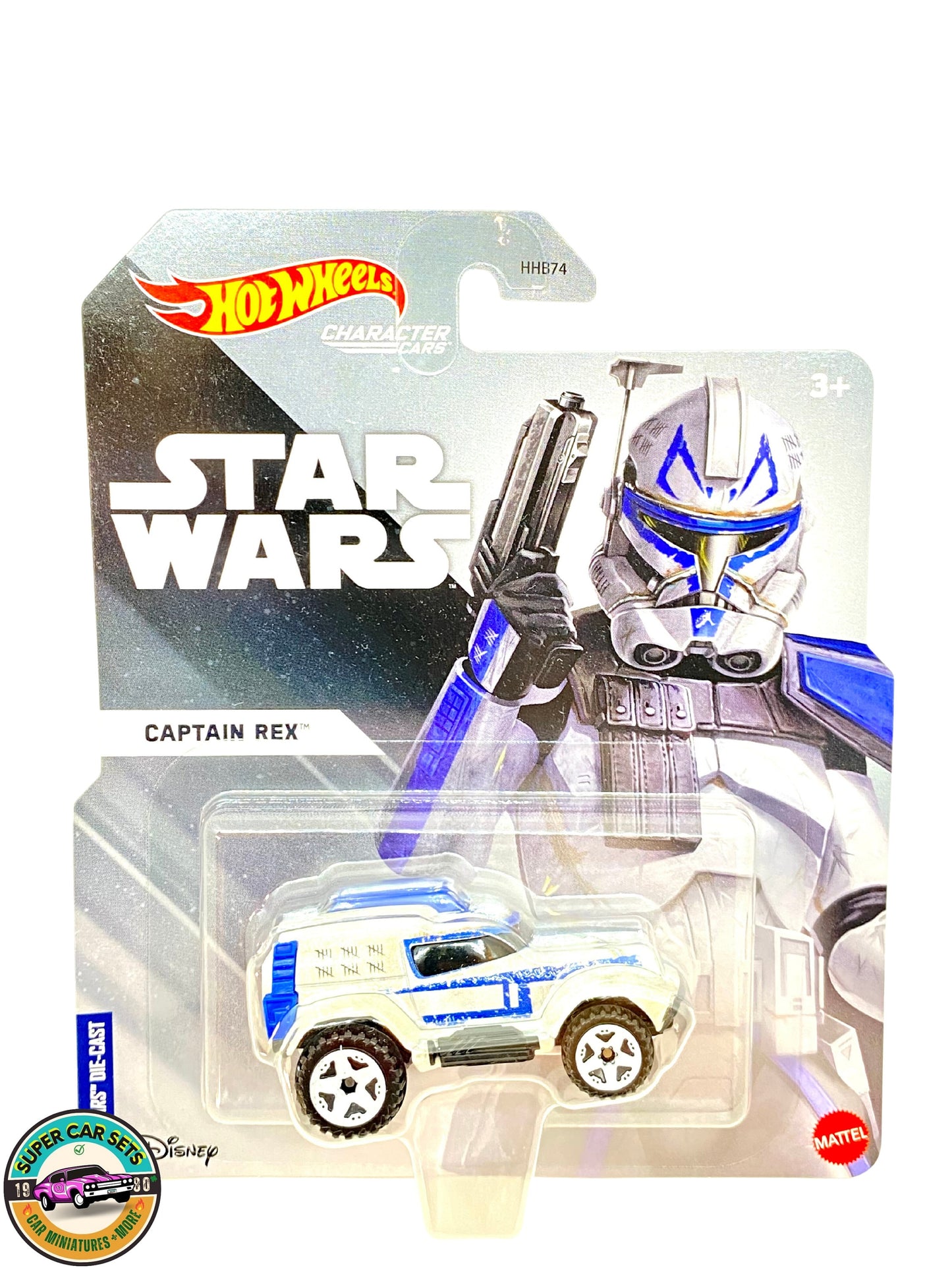 Star Wars – Captain Rex – Hot Wheels Charakterautos