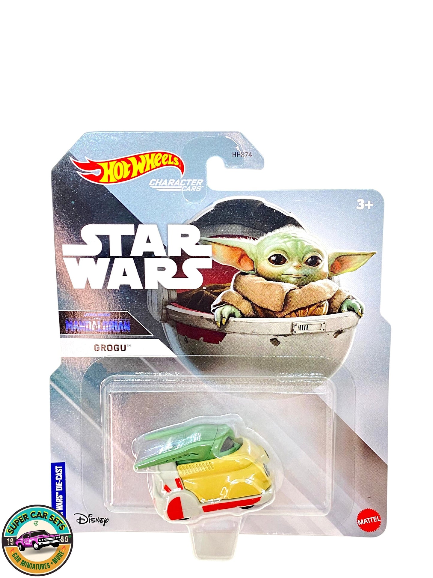 Star Wars - Grogu - Voitures de personnages Hot Wheels