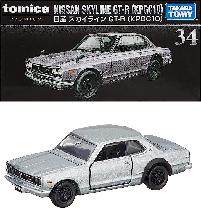 Tomica Premium (#34) Nissan Skyline GT-R (KPGC10) (1:61 scale)